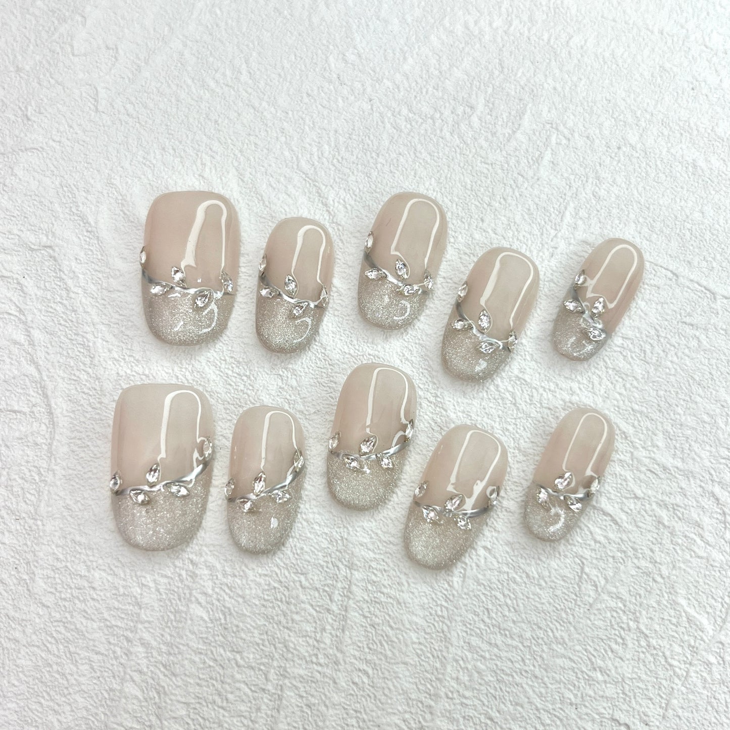 DAsena MAGIC PRESS NAIL TIPS DB-1676-E25
