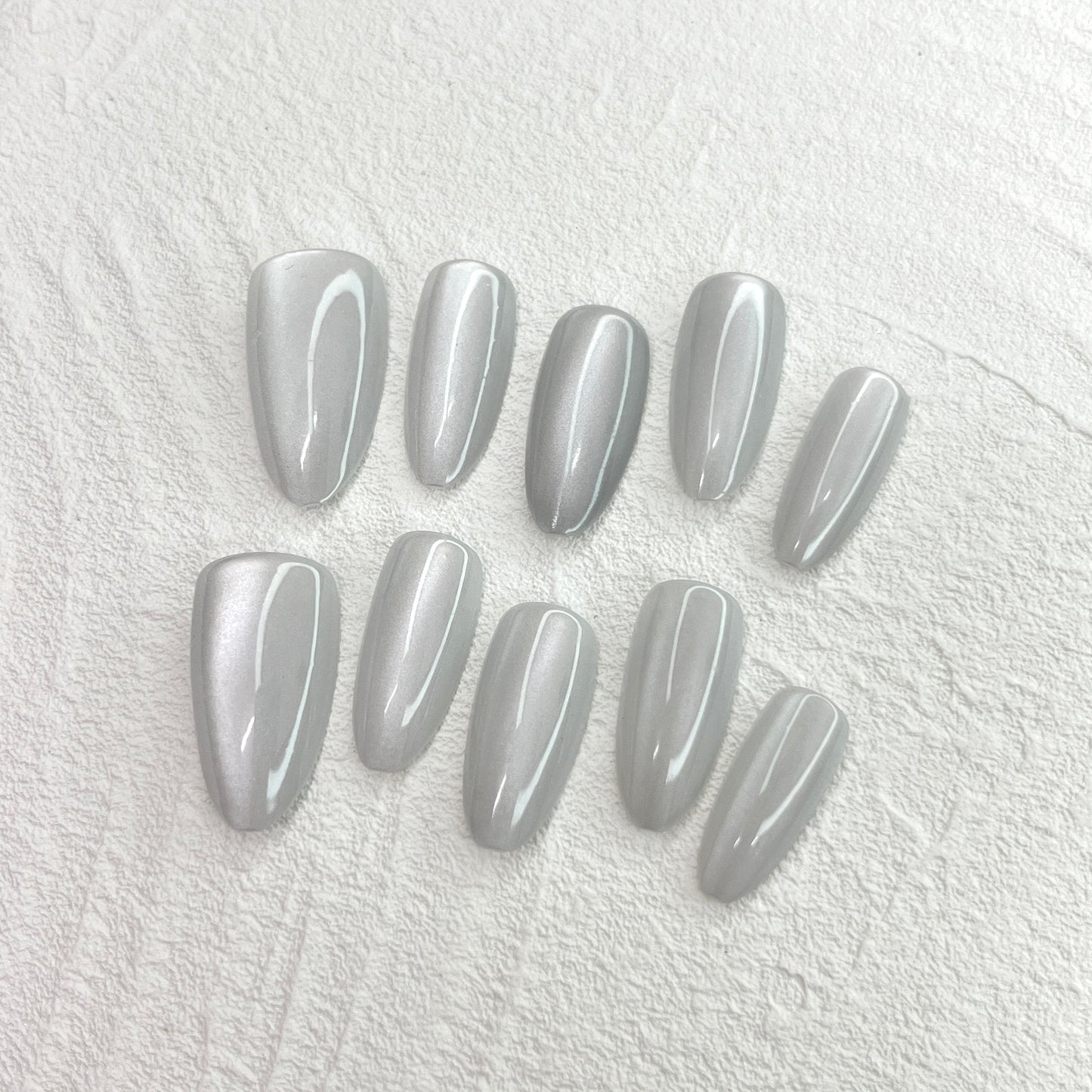 DAsena JAPAN PREMIUM NAIL TIPS S-098(XS,S,M 3個セット)-D27