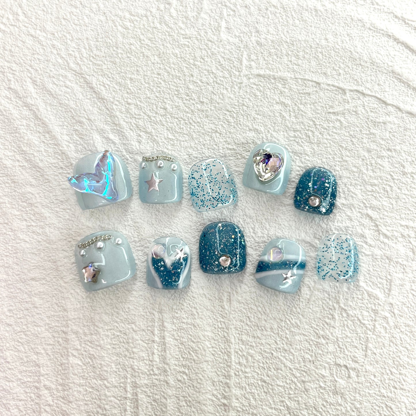 【子供用】DAsena MAGIC PRESS NAIL TIPS DB-C40-Z