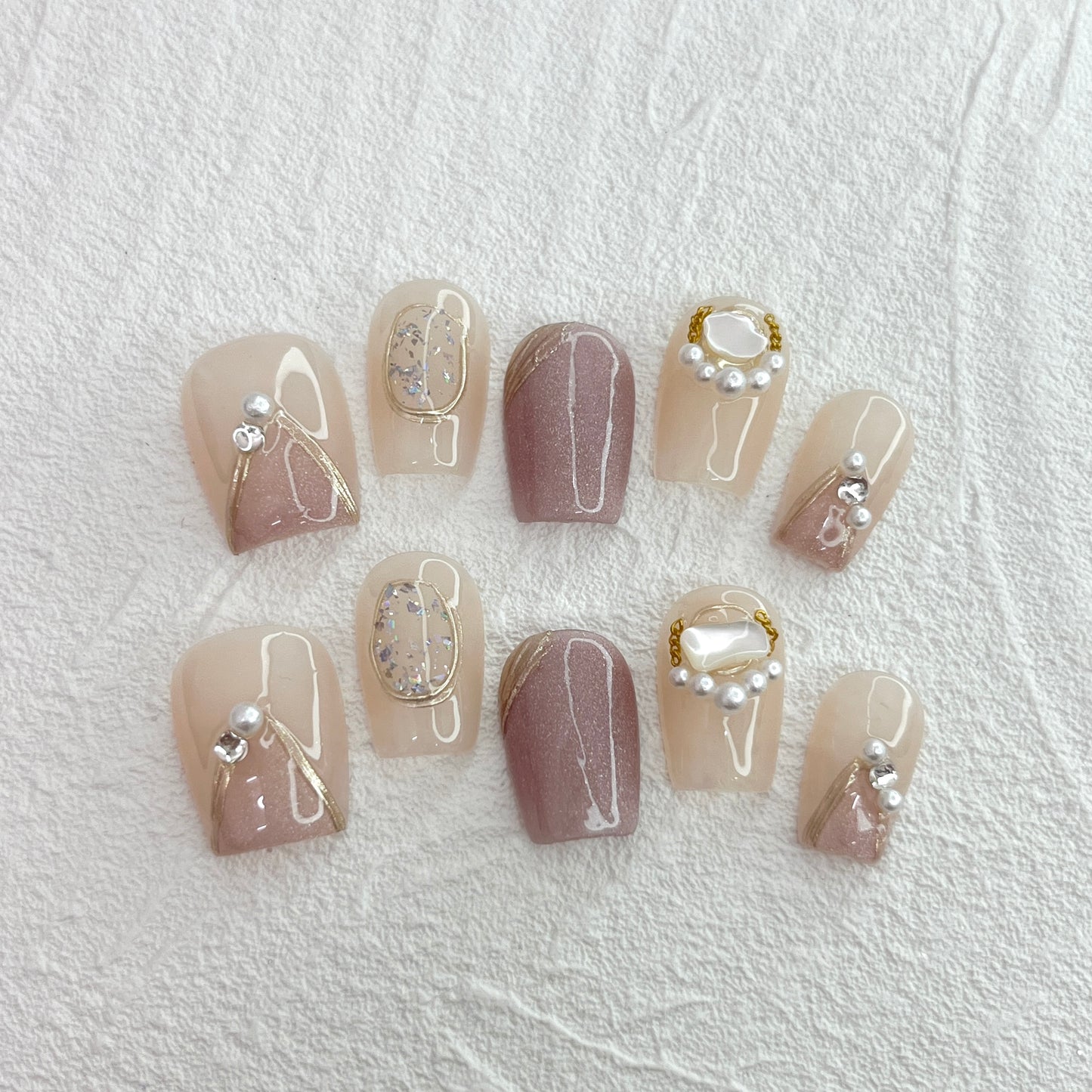 DAsena MAGIC PRESS NAIL TIPS DB-1344-B9