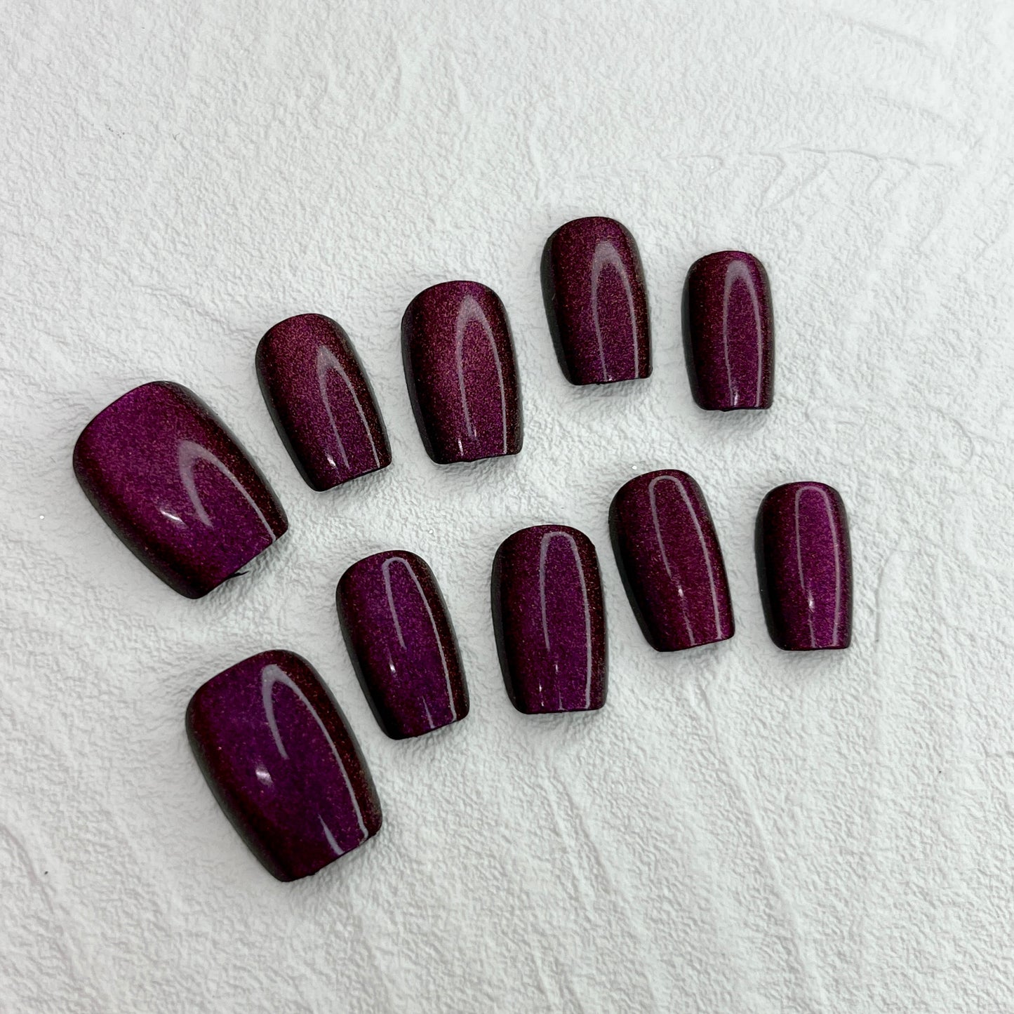 DAsena JAPAN PREMIUM NAIL TIPS S-091(XS,S,M 3個セット)-D5