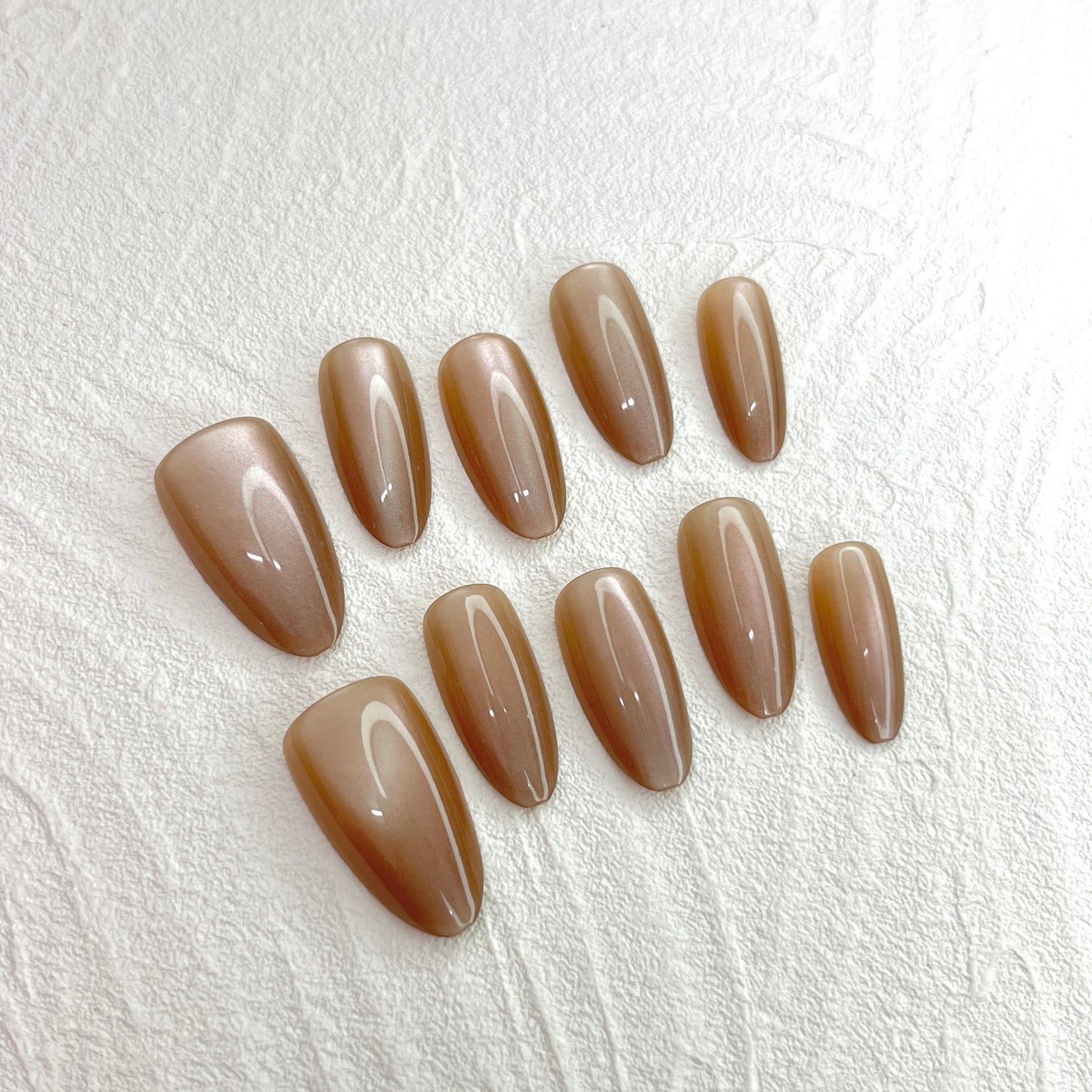 DAsena JAPAN PREMIUM NAIL TIPS S-094(XS,S,M 3個セット)-C13