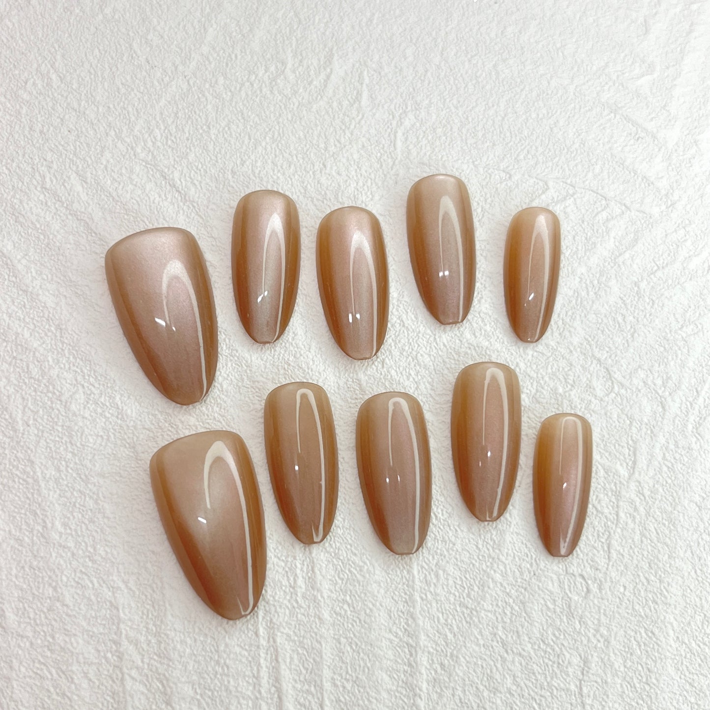 DAsena JAPAN PREMIUM NAIL TIPS S-094(XS,S,M 3個セット)-C13