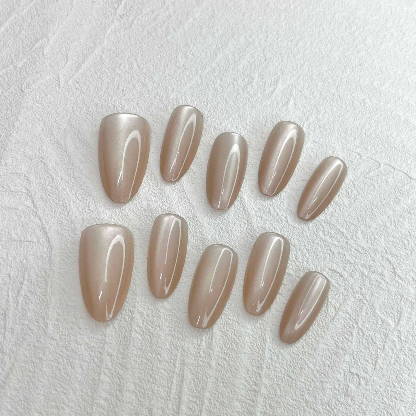 DAsena JAPAN PREMIUM NAIL TIPS S-102(XS,S,M 3個セット)-C17