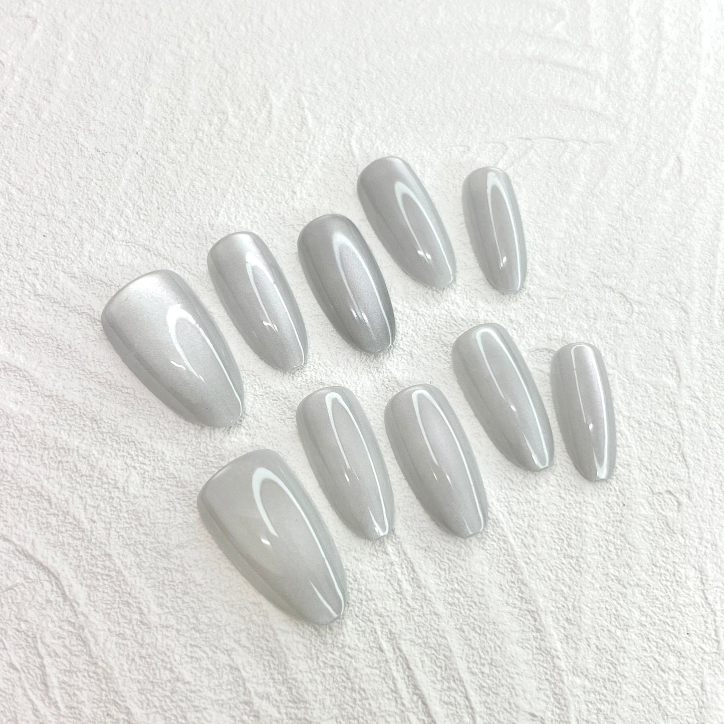DAsena JAPAN PREMIUM NAIL TIPS S-098(XS,S,M 3個セット)-D27