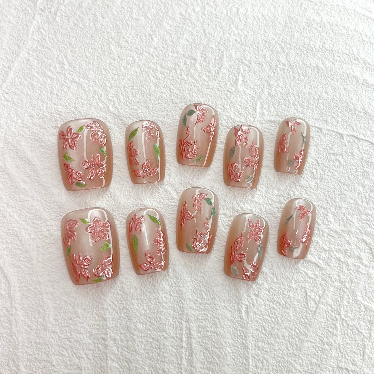 DAsena JAPAN PREMIUM NAIL TIPS S-103(XS,S,M 3個セット)-C24