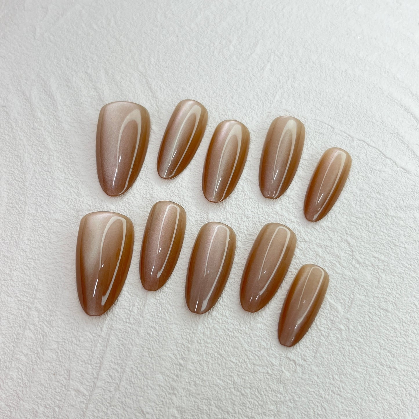 DAsena JAPAN PREMIUM NAIL TIPS S-094(XS,S,M 3個セット)-C13