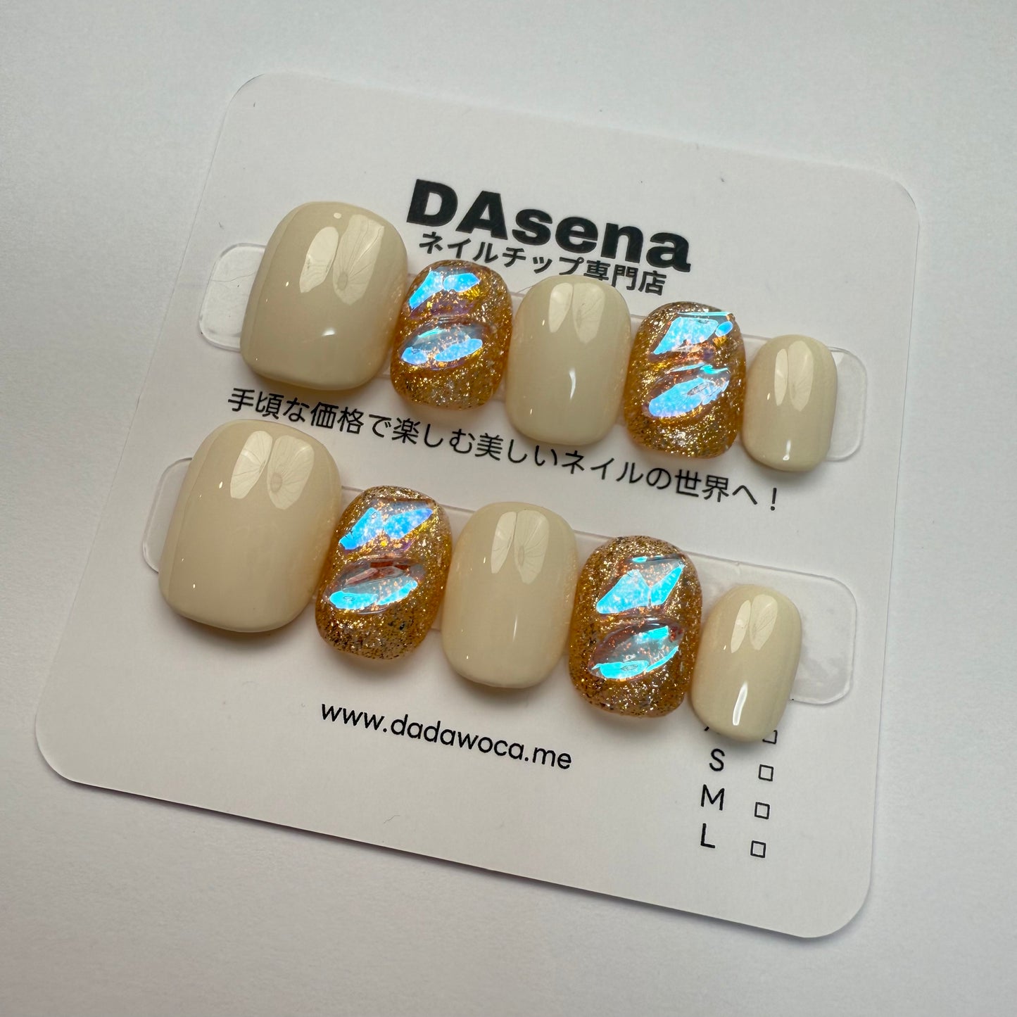 DAsena MAGIC PRESS NAIL TIPS DB-180-0118