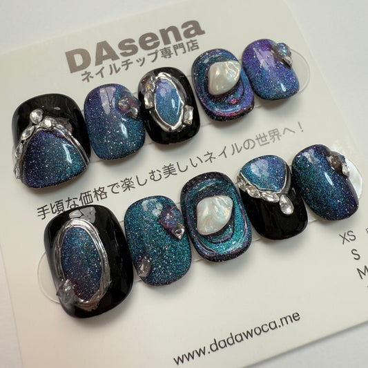 DAsena MAGIC PRESS NAIL TIPS DC-1694-0101A