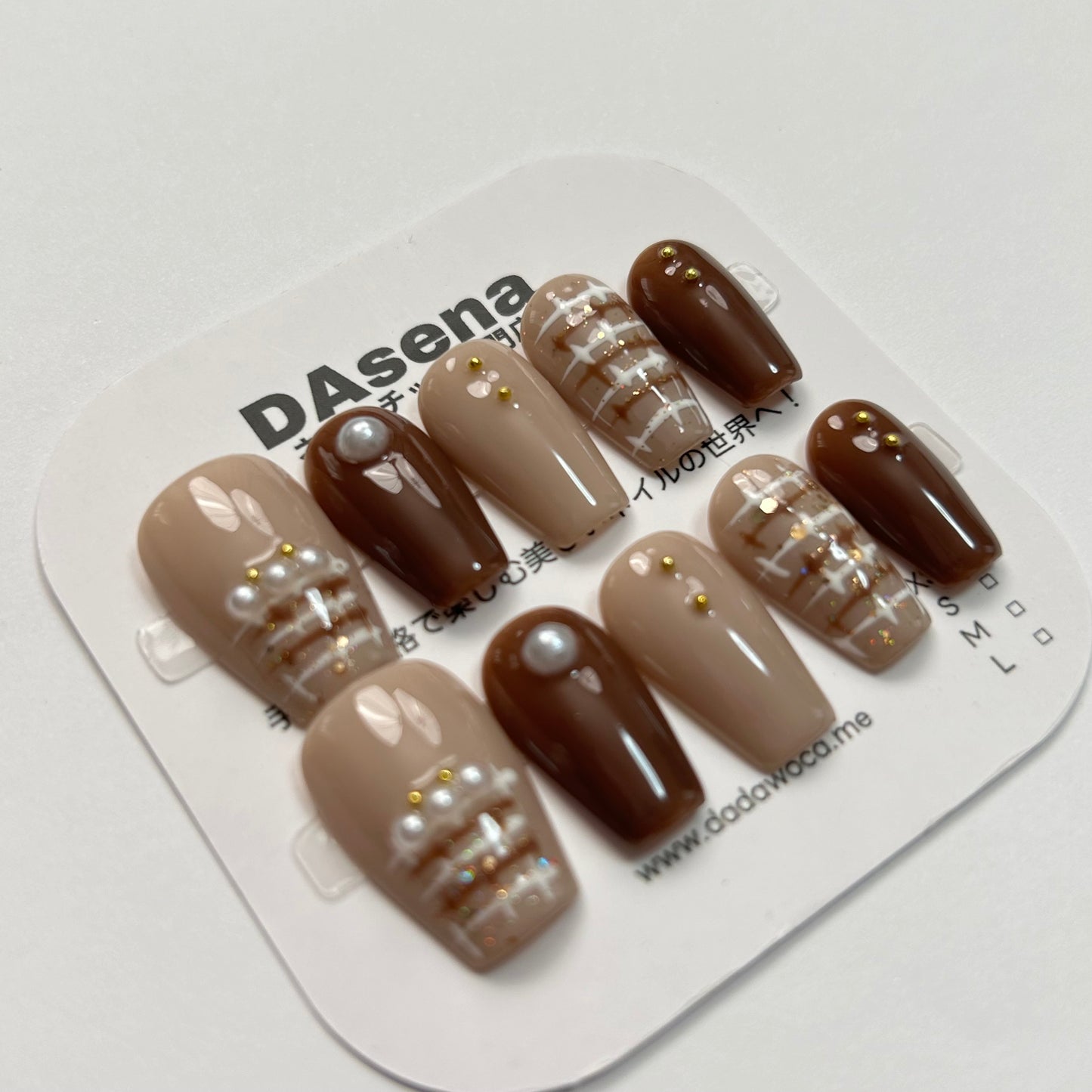 DAsena MAGIC PRESS NAIL TIPS DB-443