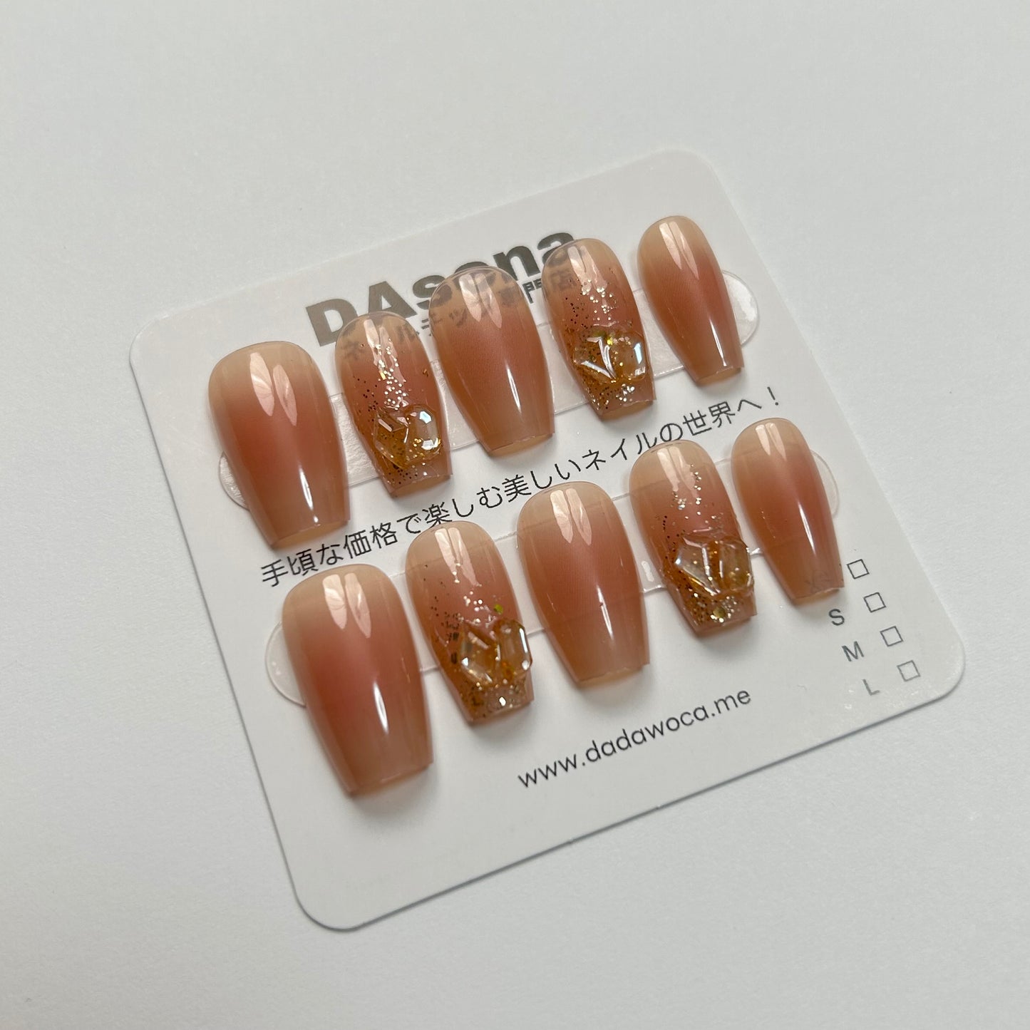 DAsena MAGIC PRESS NAIL TIPS DA-419-2