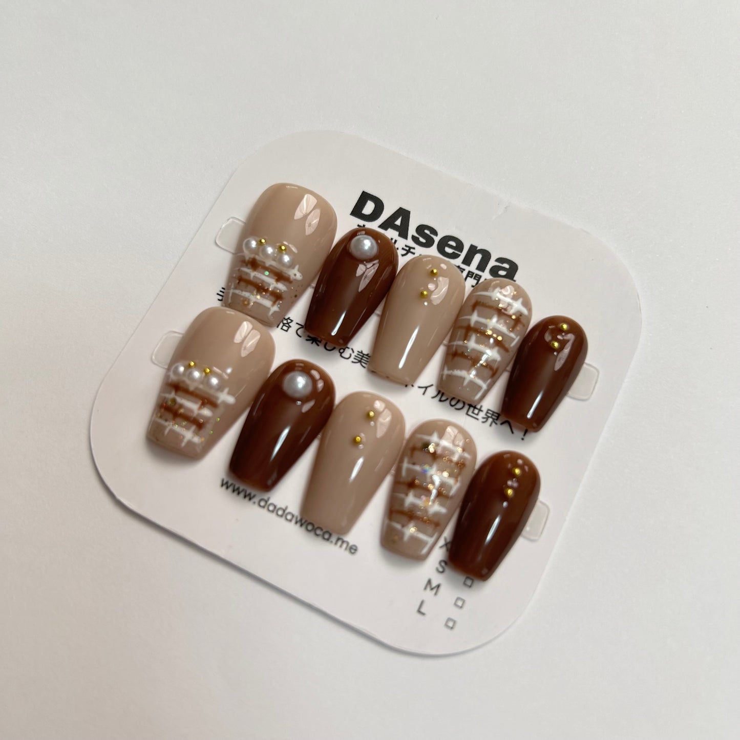 DAsena MAGIC PRESS NAIL TIPS DB-443