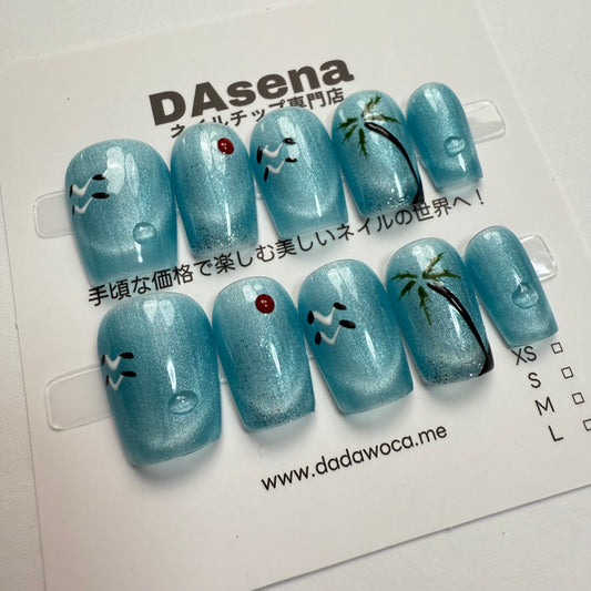 DAsena MAGIC PRESS NAIL TIPS DB-2477-C