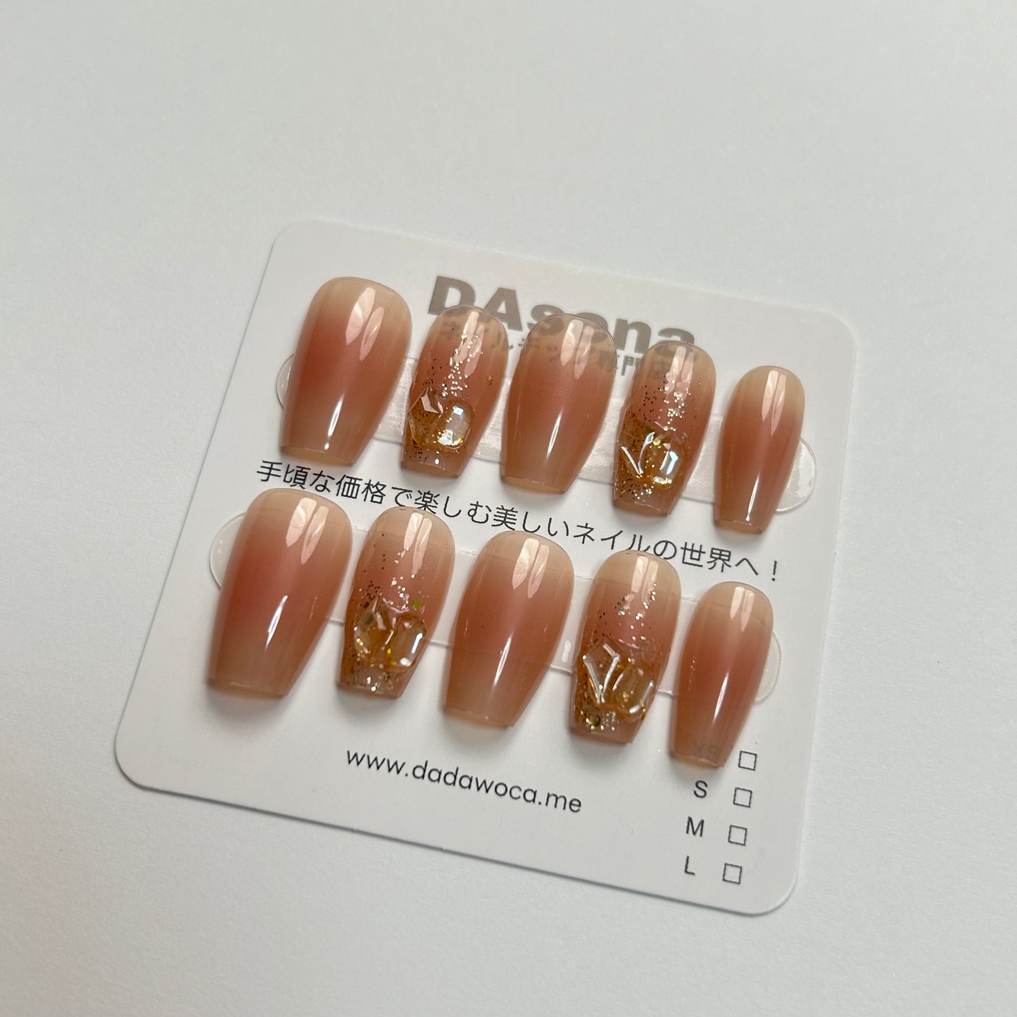 DAsena MAGIC PRESS NAIL TIPS DA-419-2