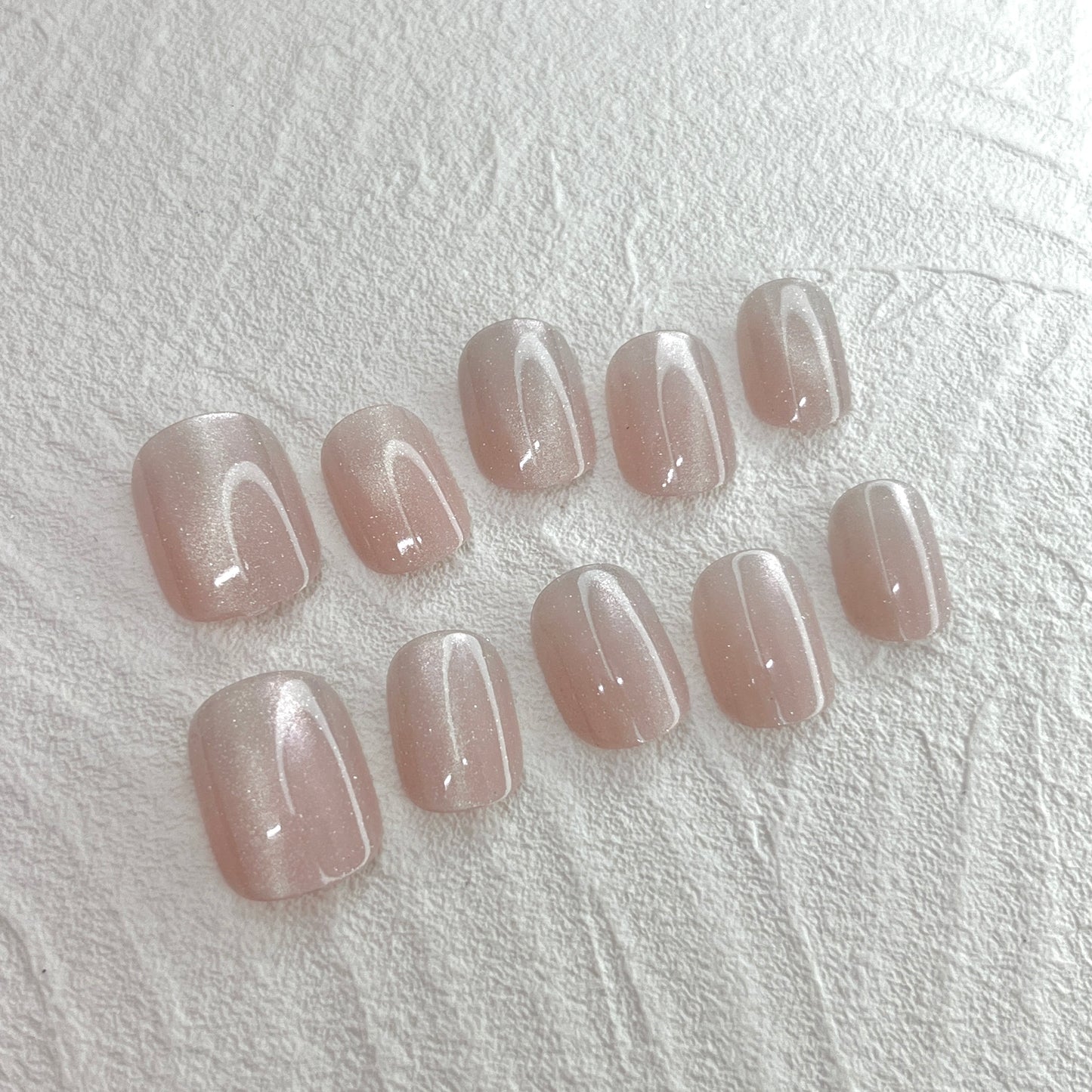 DAsena JAPAN PREMIUM NAIL TIPS S-101(XS,S,M 3個セット)-E24