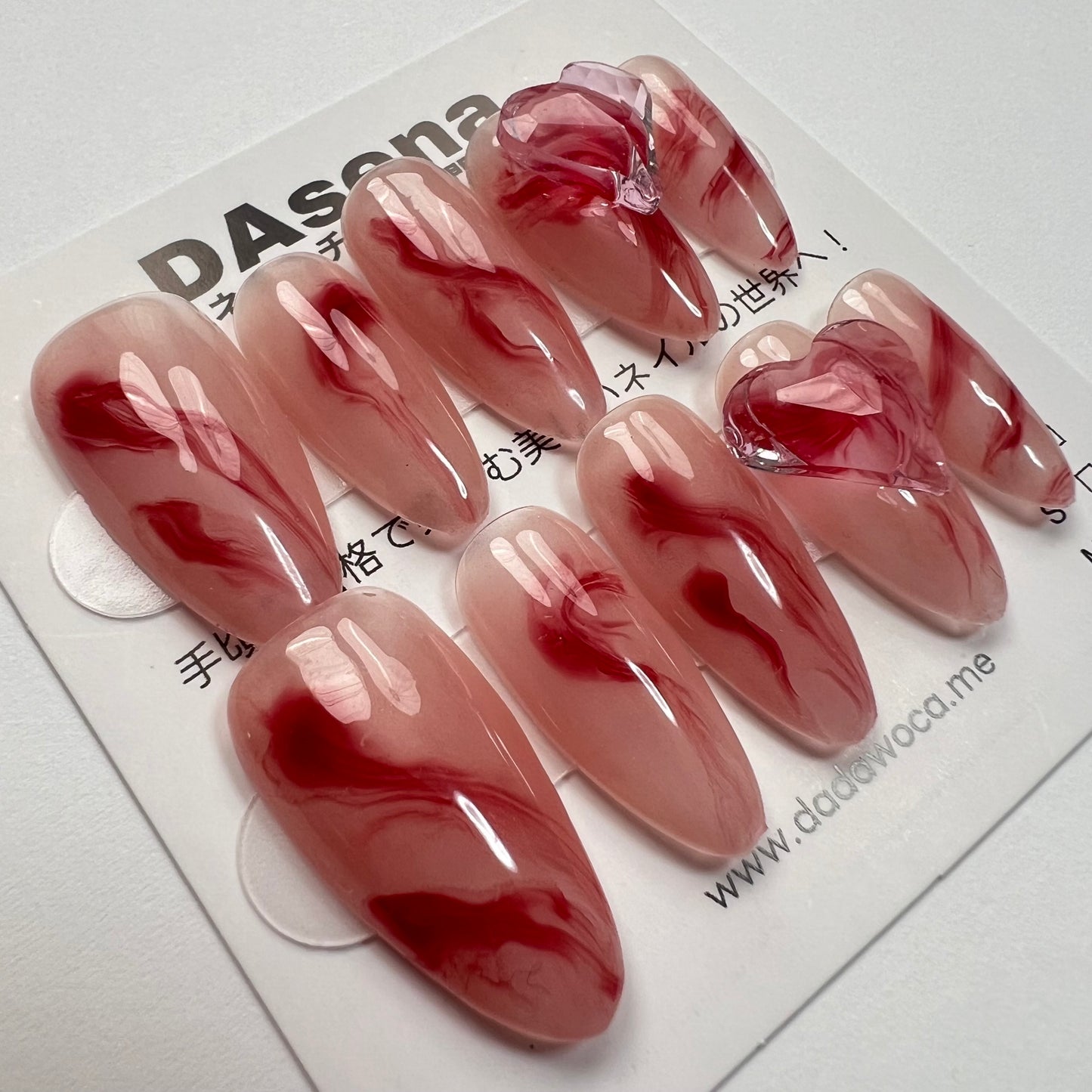 DAsena MAGIC PRESS NAIL TIPS DB-2257-C