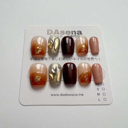 DAsena MAGIC PRESS NAIL TIPS DB-2190-C