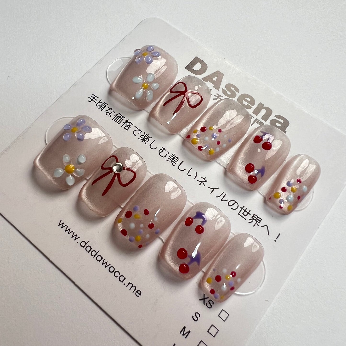 DAsena MAGIC PRESS NAIL TIPS DB-2276-C