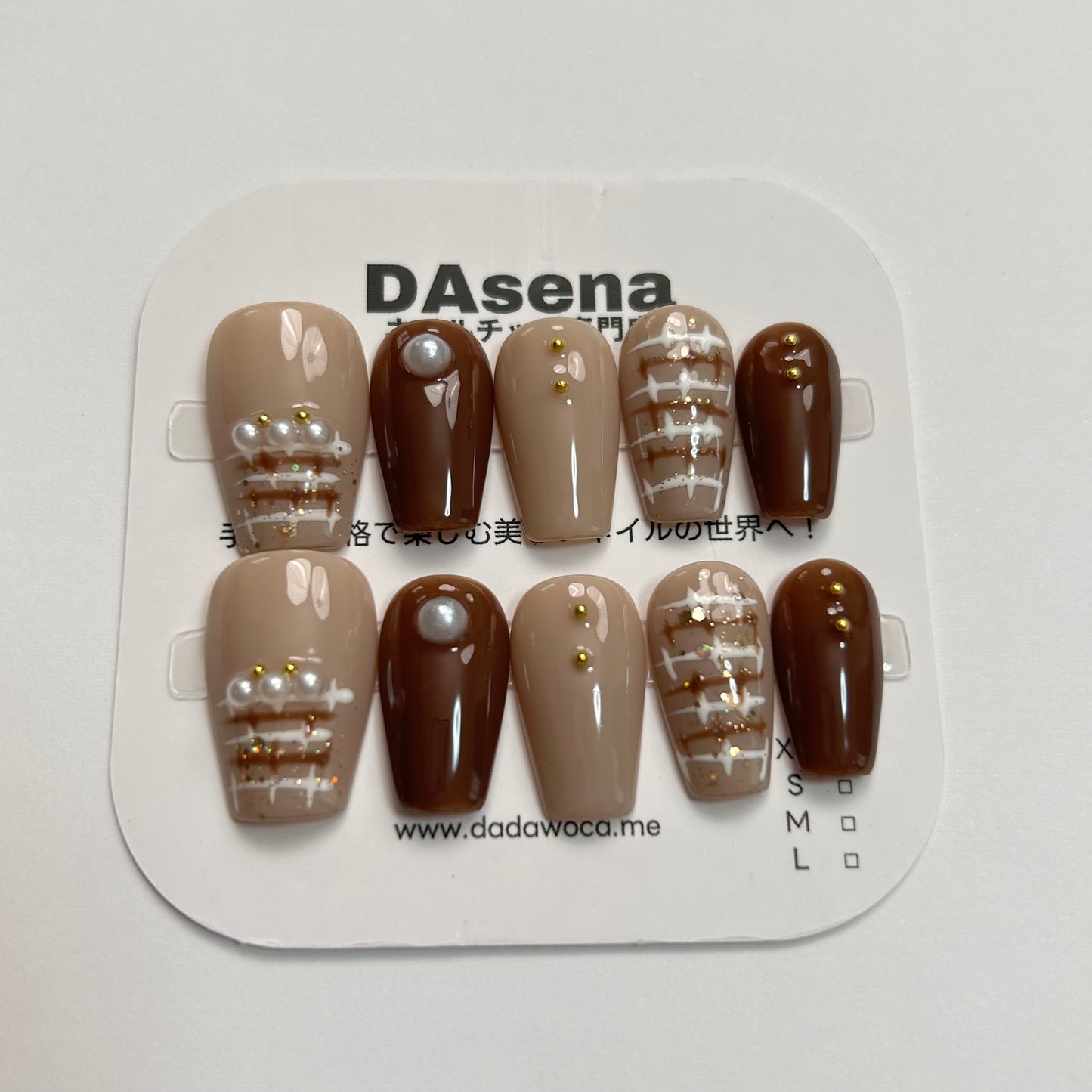 DAsena MAGIC PRESS NAIL TIPS DB-443