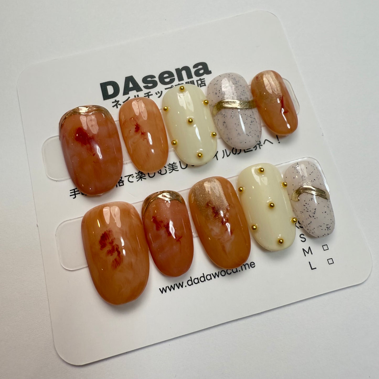 DAsena MAGIC PRESS NAIL TIPS DB-1558-0117