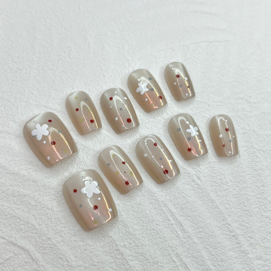 DAsena JAPAN PREMIUM NAIL TIPS S-076(XS,S,M 3個セット)-C22