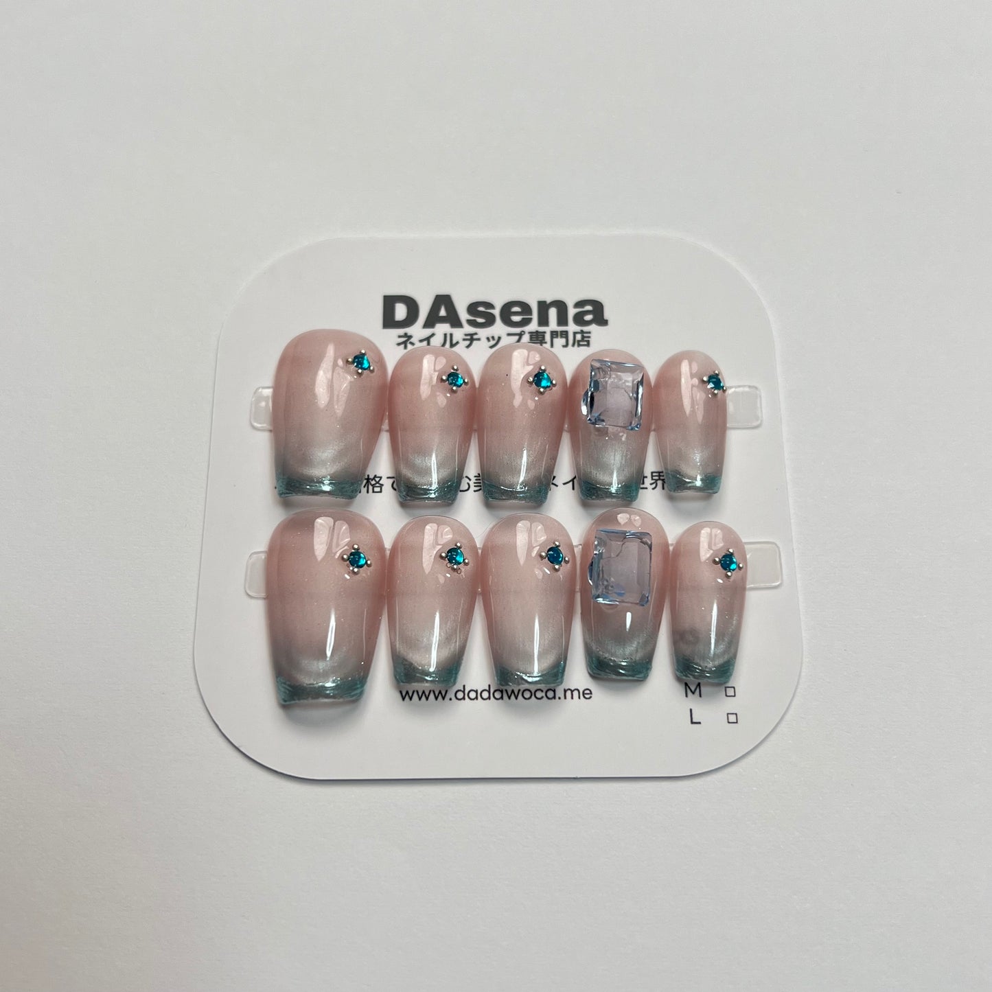 DAsena MAGIC PRESS NAIL TIPS DB-2240