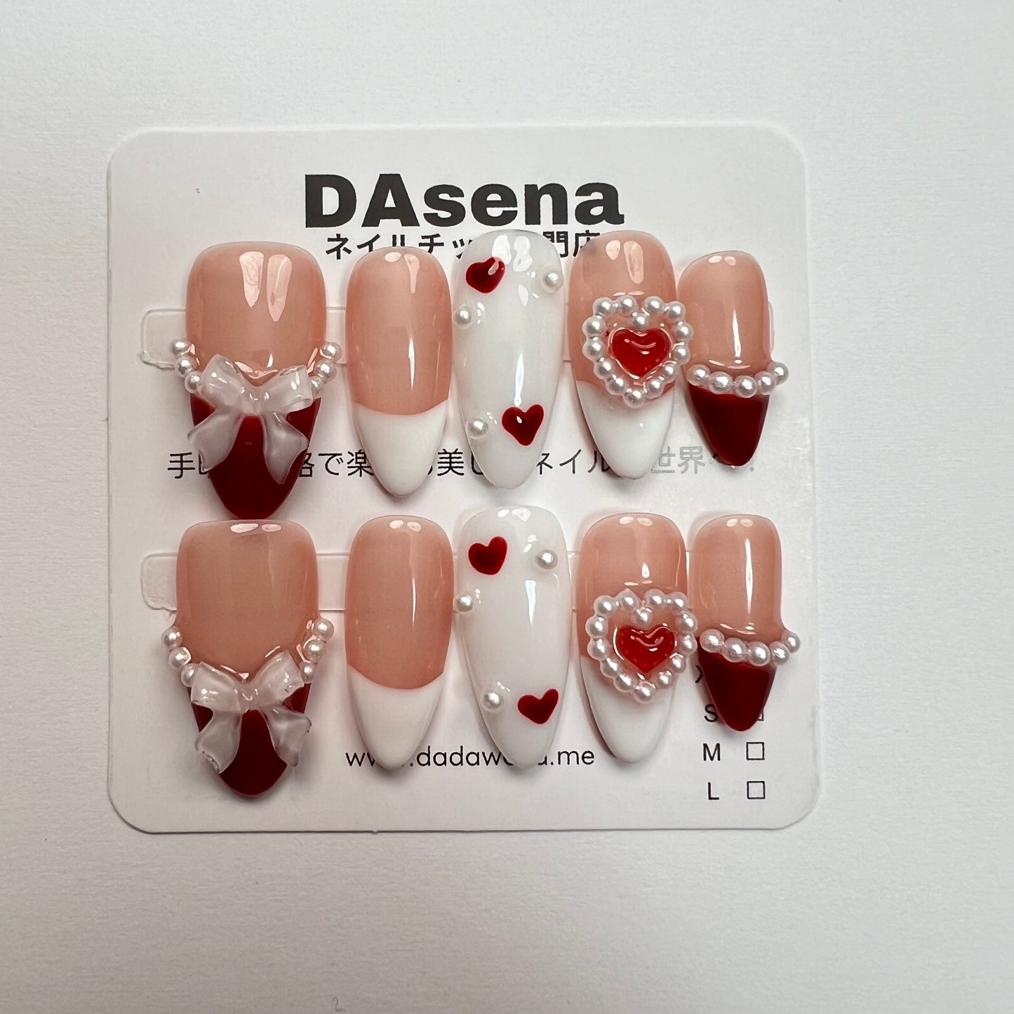 DAsena MAGIC PRESS NAIL TIPS DB-1841