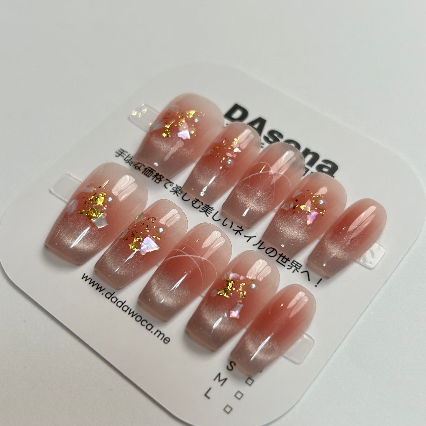 DAsena MAGIC PRESS NAIL TIPS DB-256-0114B