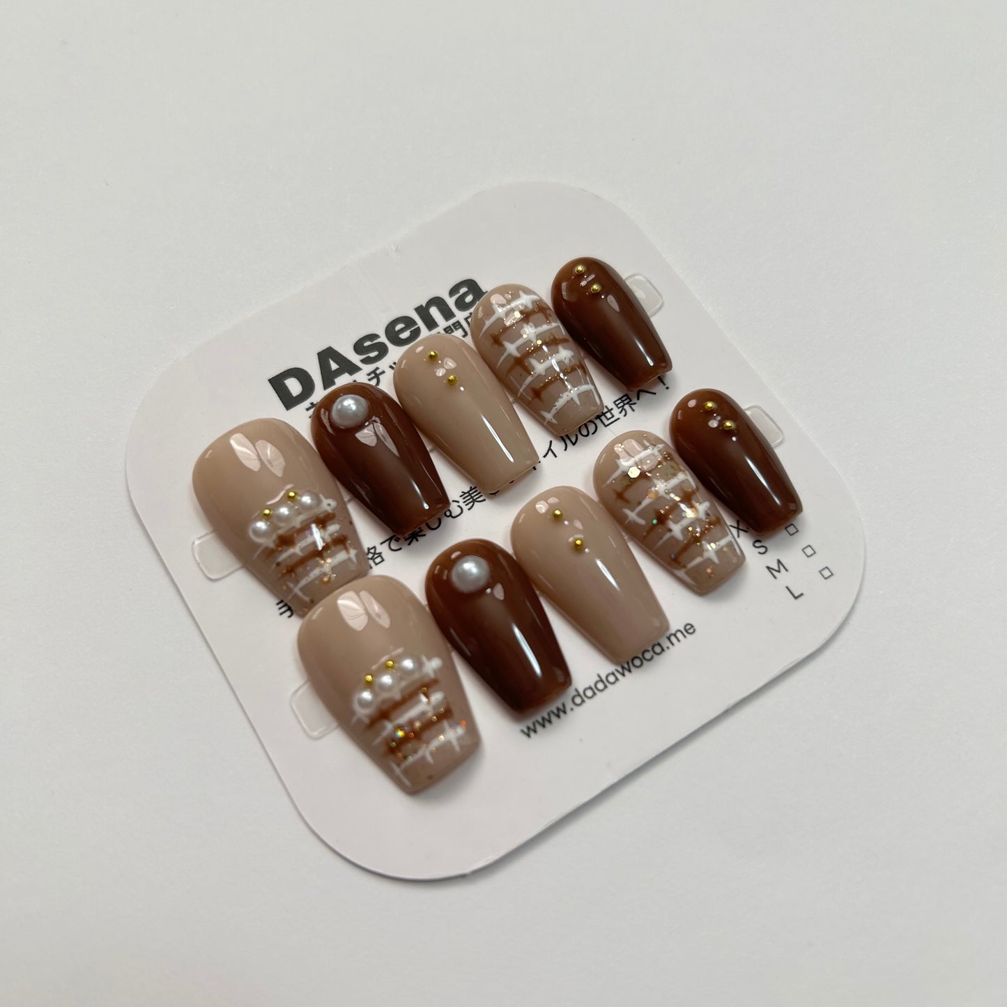 DAsena MAGIC PRESS NAIL TIPS DB-443