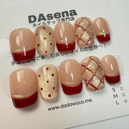 DAsena MAGIC PRESS NAIL TIPS DB-2734-0116