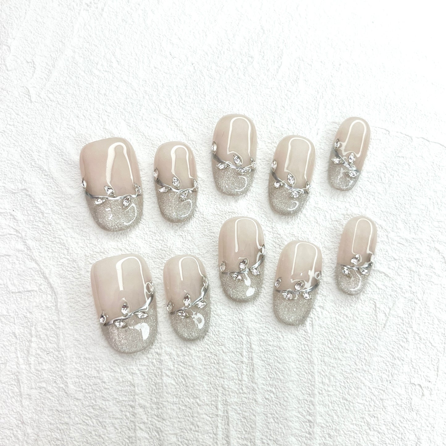 DAsena MAGIC PRESS NAIL TIPS DB-1676-E25