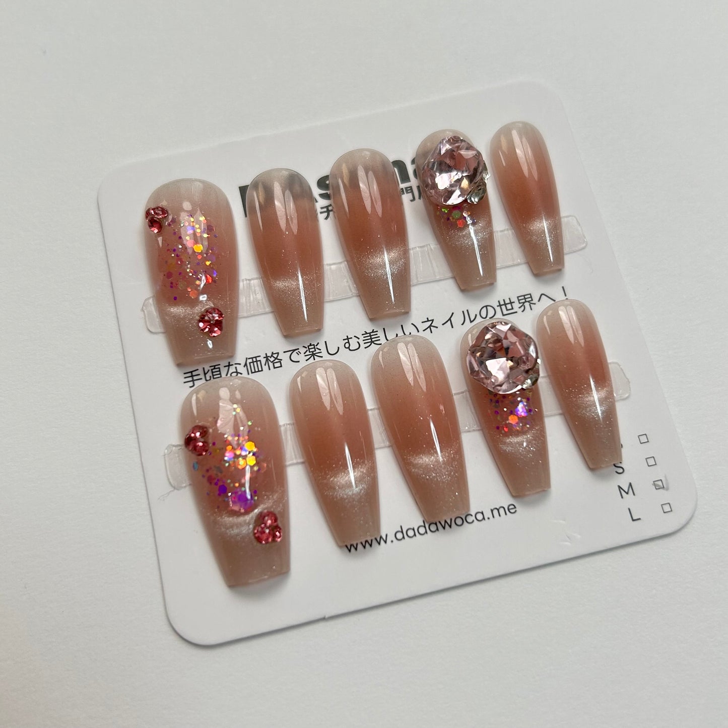 DAsena MAGIC PRESS NAIL TIPS DA-549