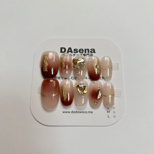 DAsena MAGIC PRESS NAIL TIPS DB-1263-A1209