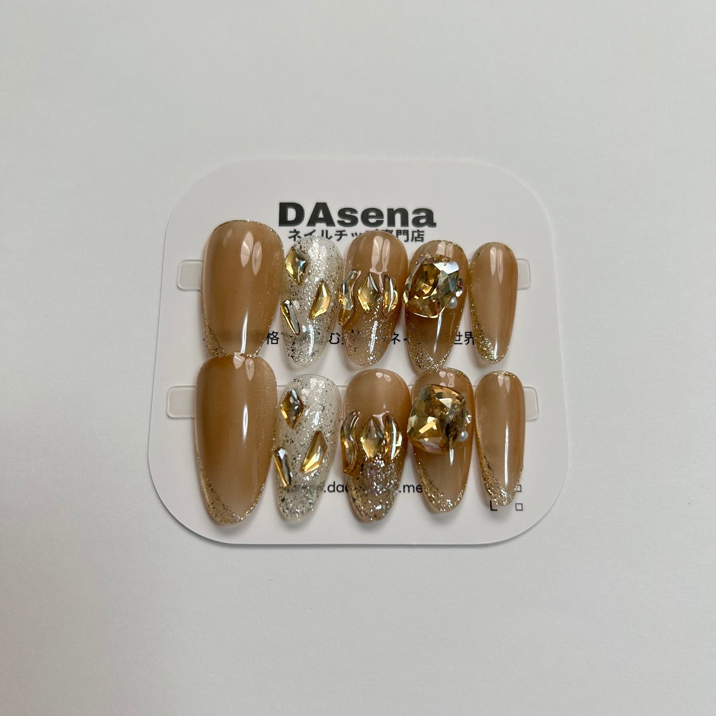 DAsena MAGIC PRESS NAIL TIPS DB-2289-C