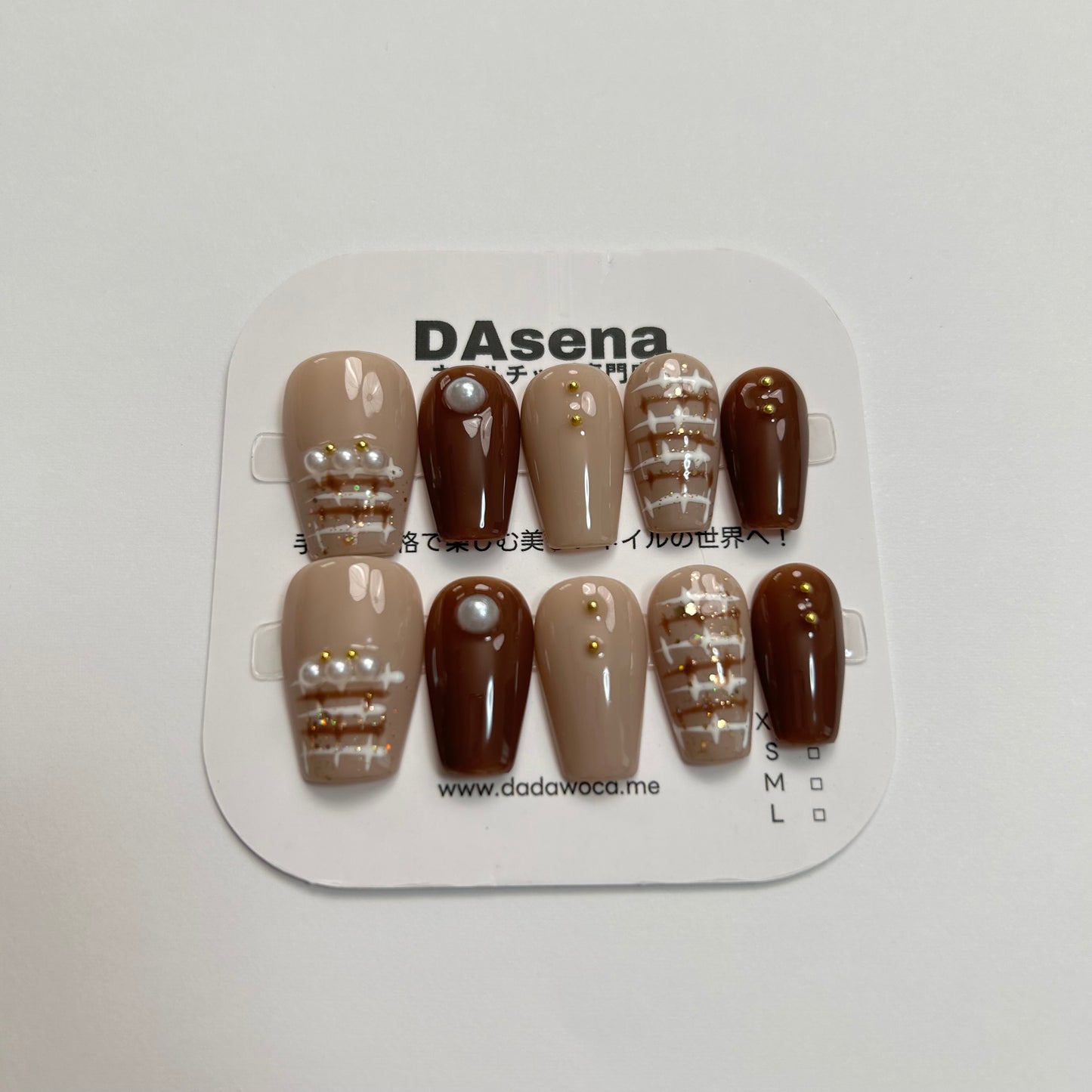 DAsena MAGIC PRESS NAIL TIPS DB-443