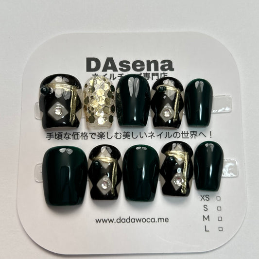 DAsena MAGIC PRESS NAIL TIPS DB-382-C