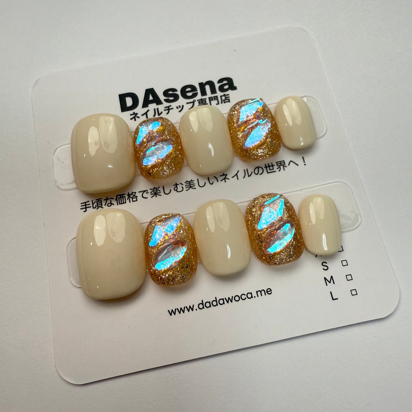 DAsena MAGIC PRESS NAIL TIPS DB-180-0118