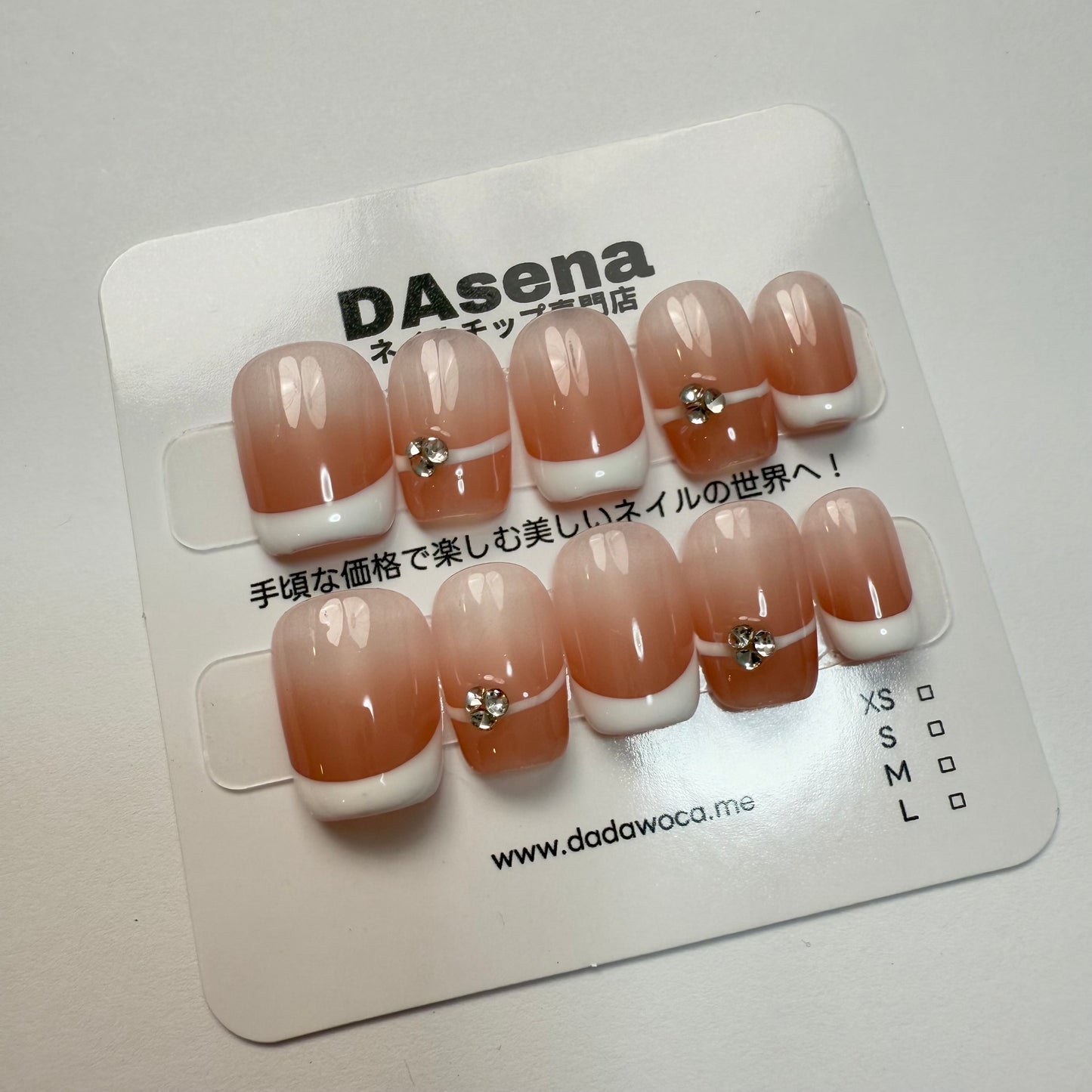 DAsena MAGIC PRESS NAIL TIPS DB-2194-0115