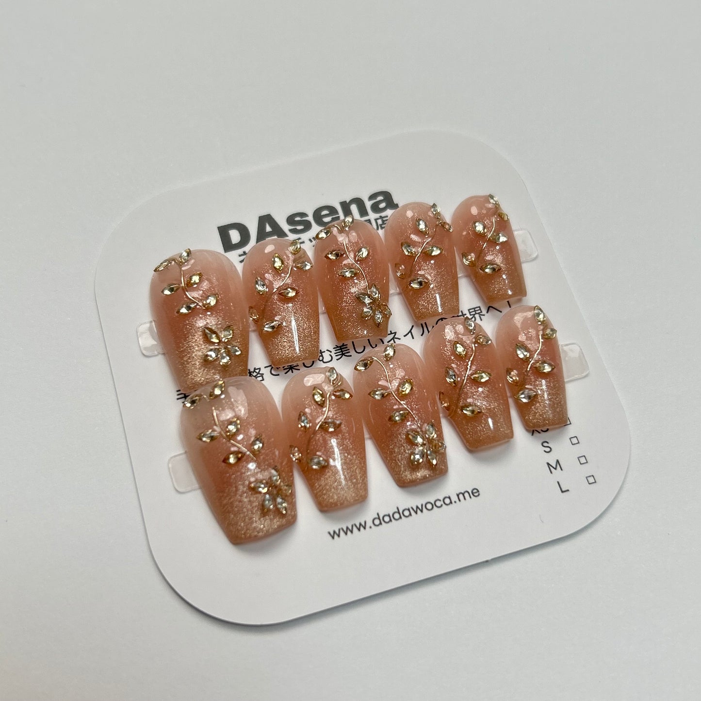 DAsena MAGIC PRESS NAIL TIPS DB-2391