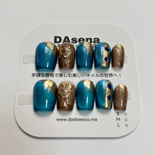 DAsena MAGIC PRESS NAIL TIPS DB-2473-C