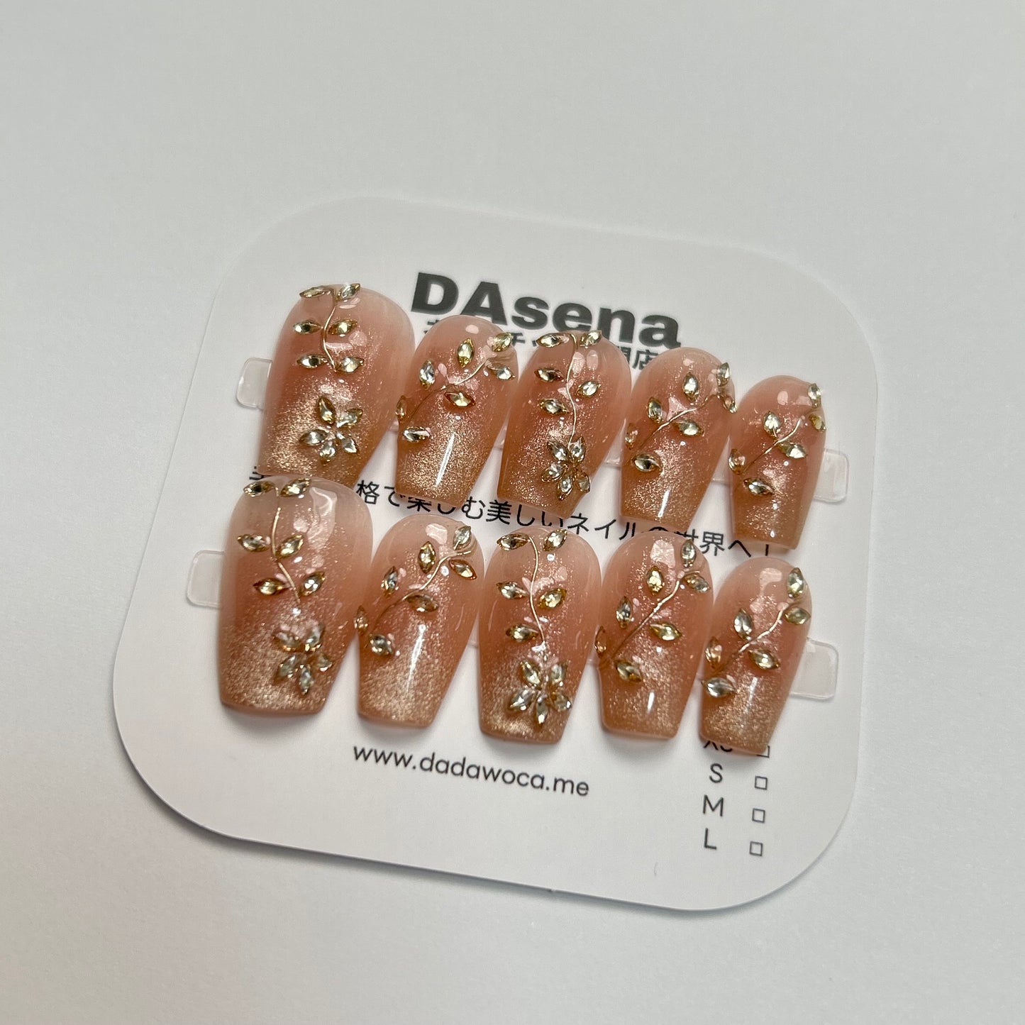 DAsena MAGIC PRESS NAIL TIPS DB-2391