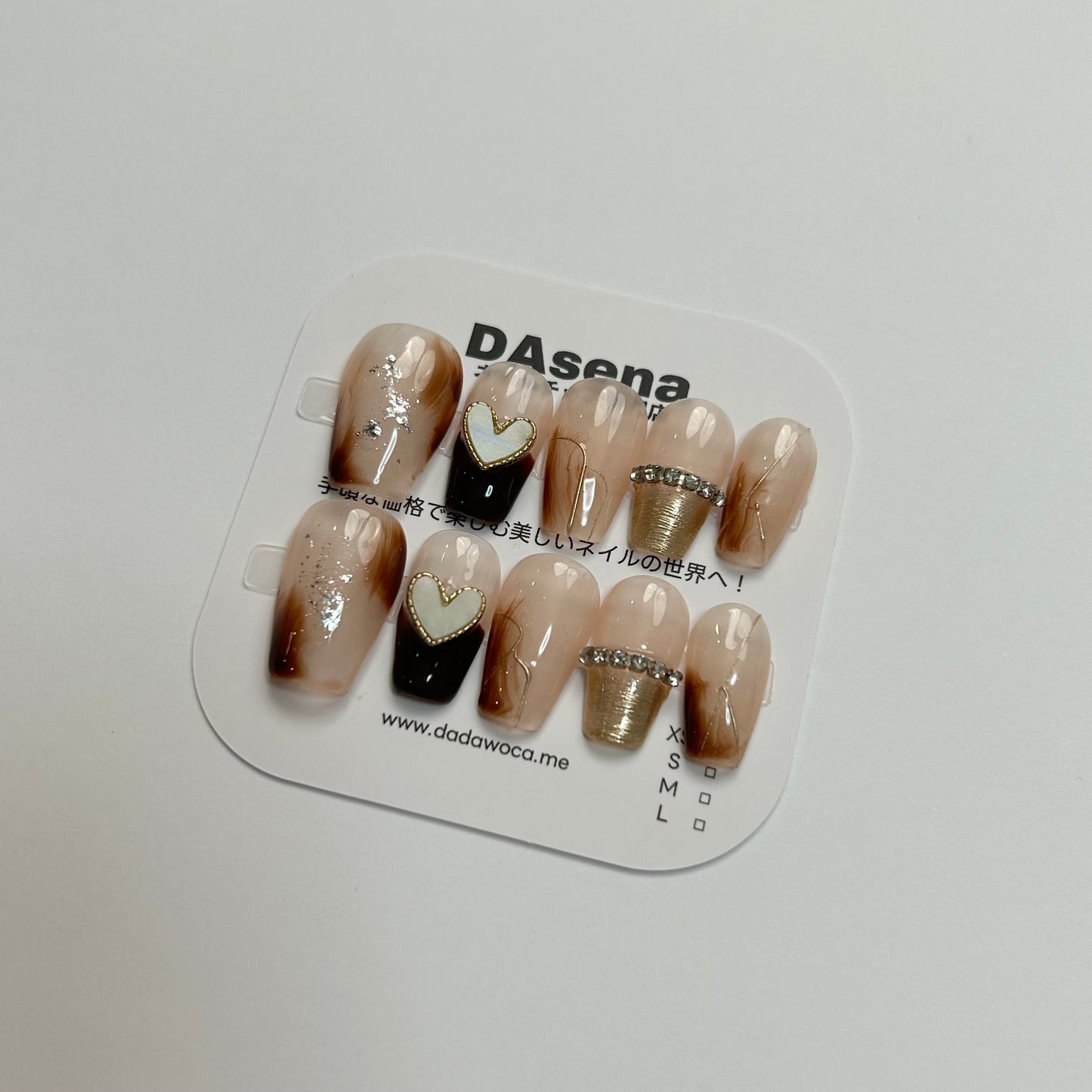 DAsena MAGIC PRESS NAIL TIPS DB-411