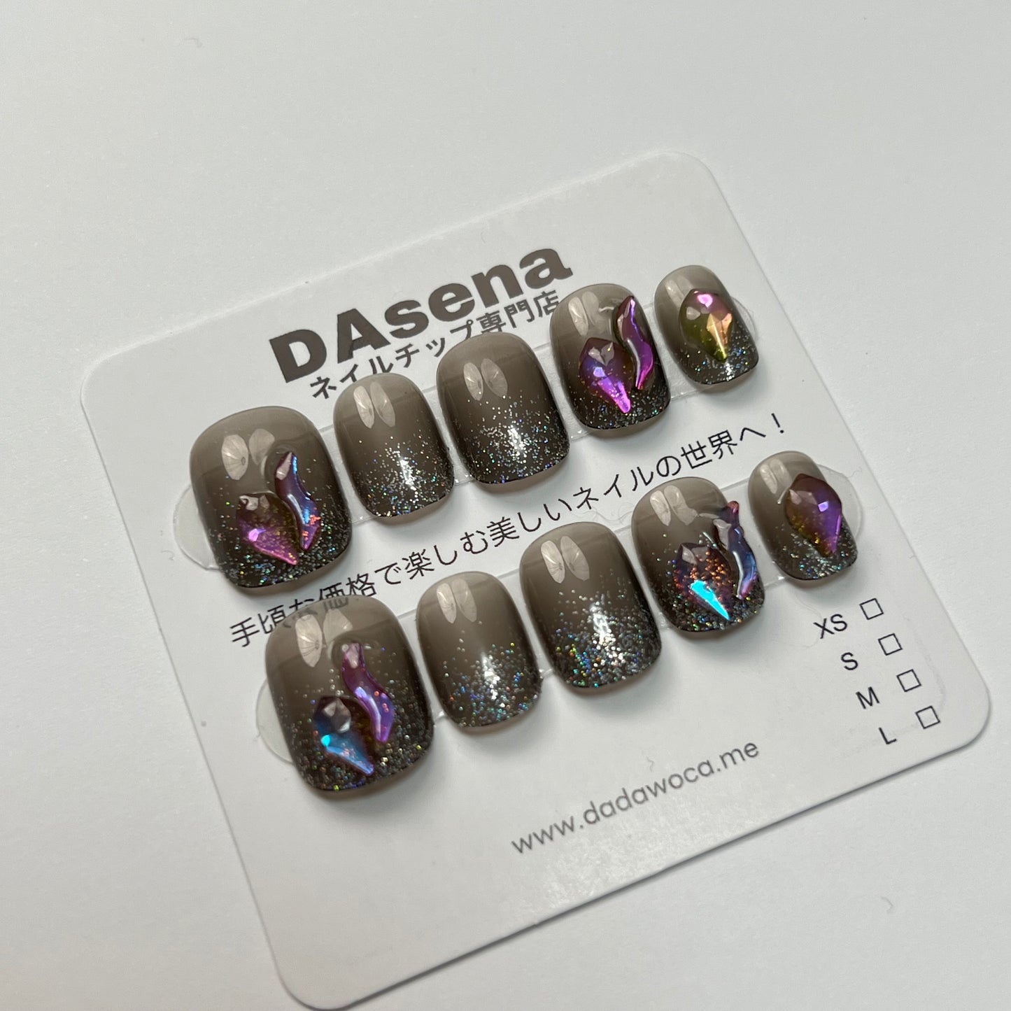 DAsena MAGIC PRESS NAIL TIPS DA-183