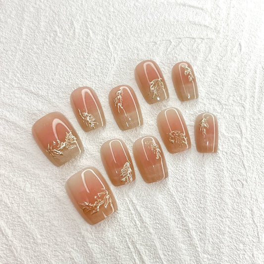 DAsena JAPAN PREMIUM NAIL TIPS S-104(XS,S,M 3個セット)-D2