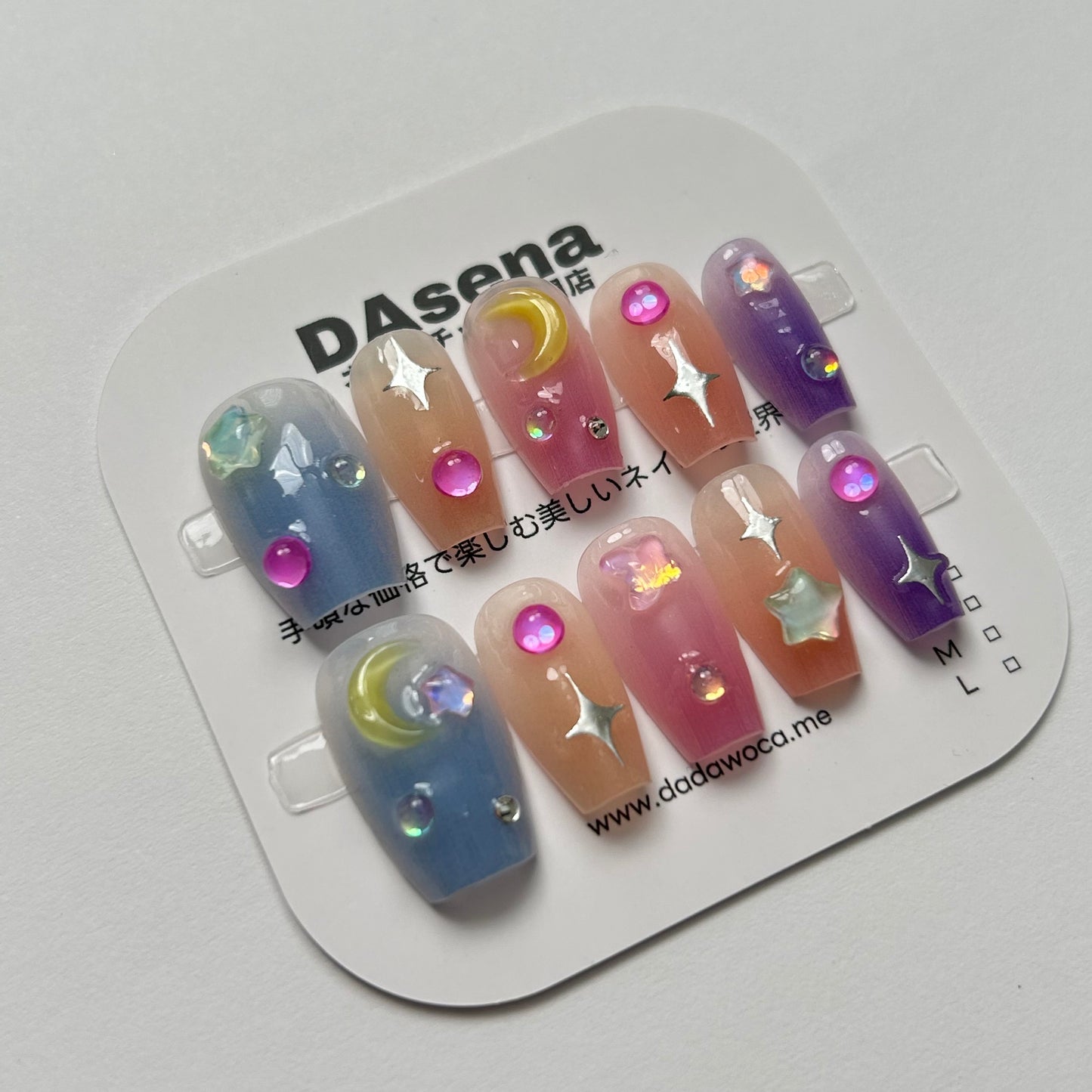 DAsena MAGIC PRESS NAIL TIPS DB-1032