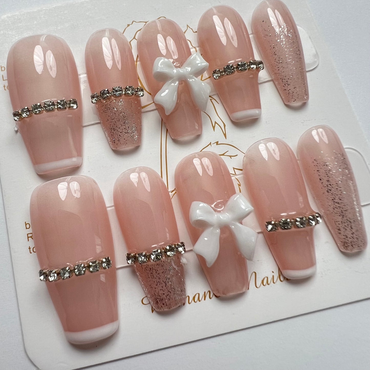 DAsena MAGIC PRESS NAIL TIPS DB-3