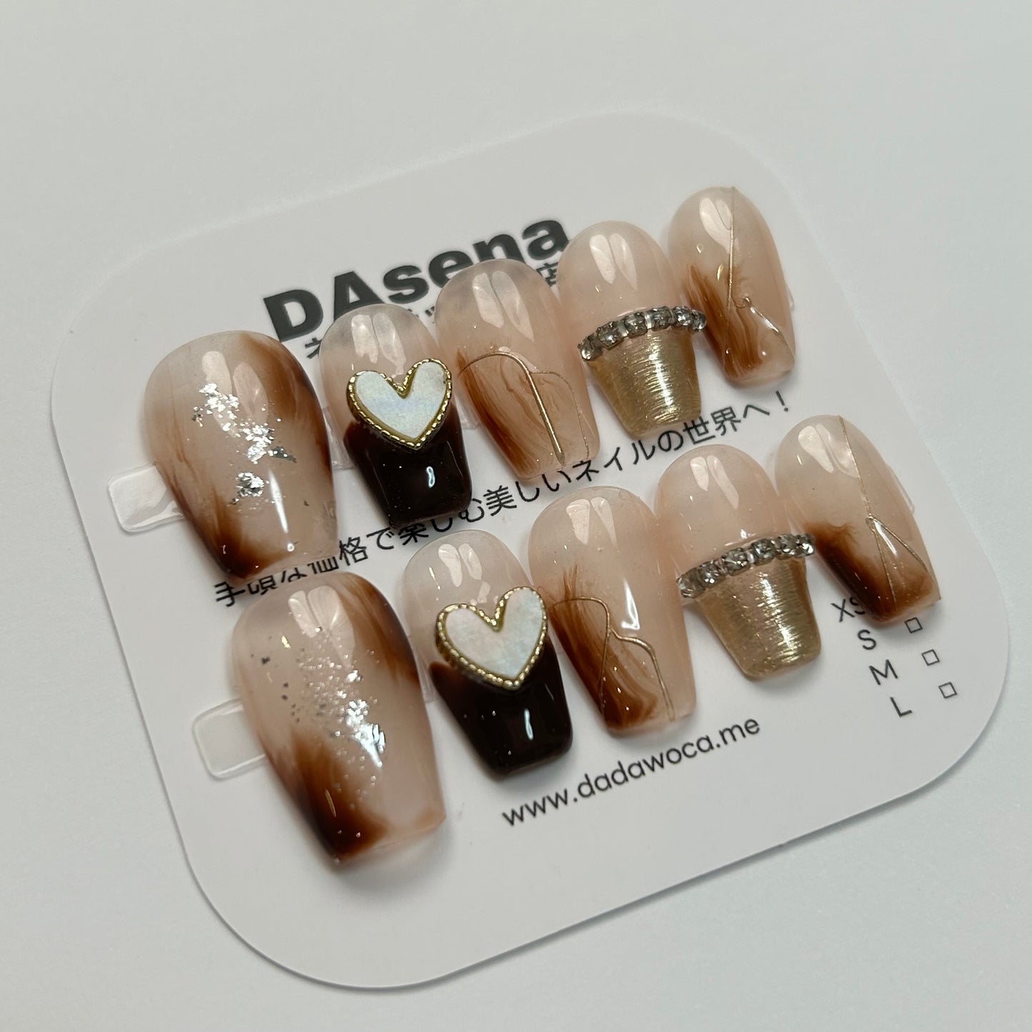 DAsena MAGIC PRESS NAIL TIPS DB-411