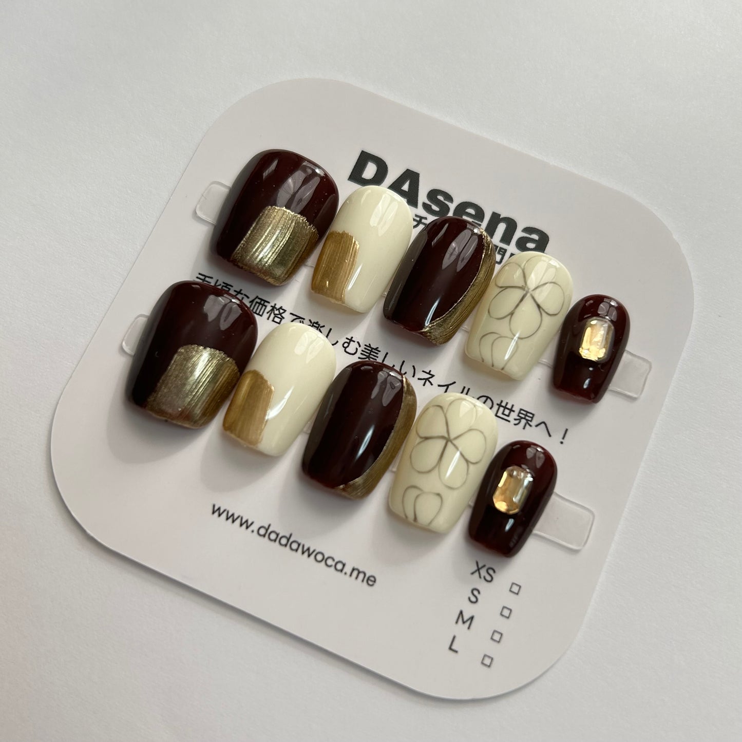 DAsena MAGIC PRESS NAIL TIPS DB-1414-C