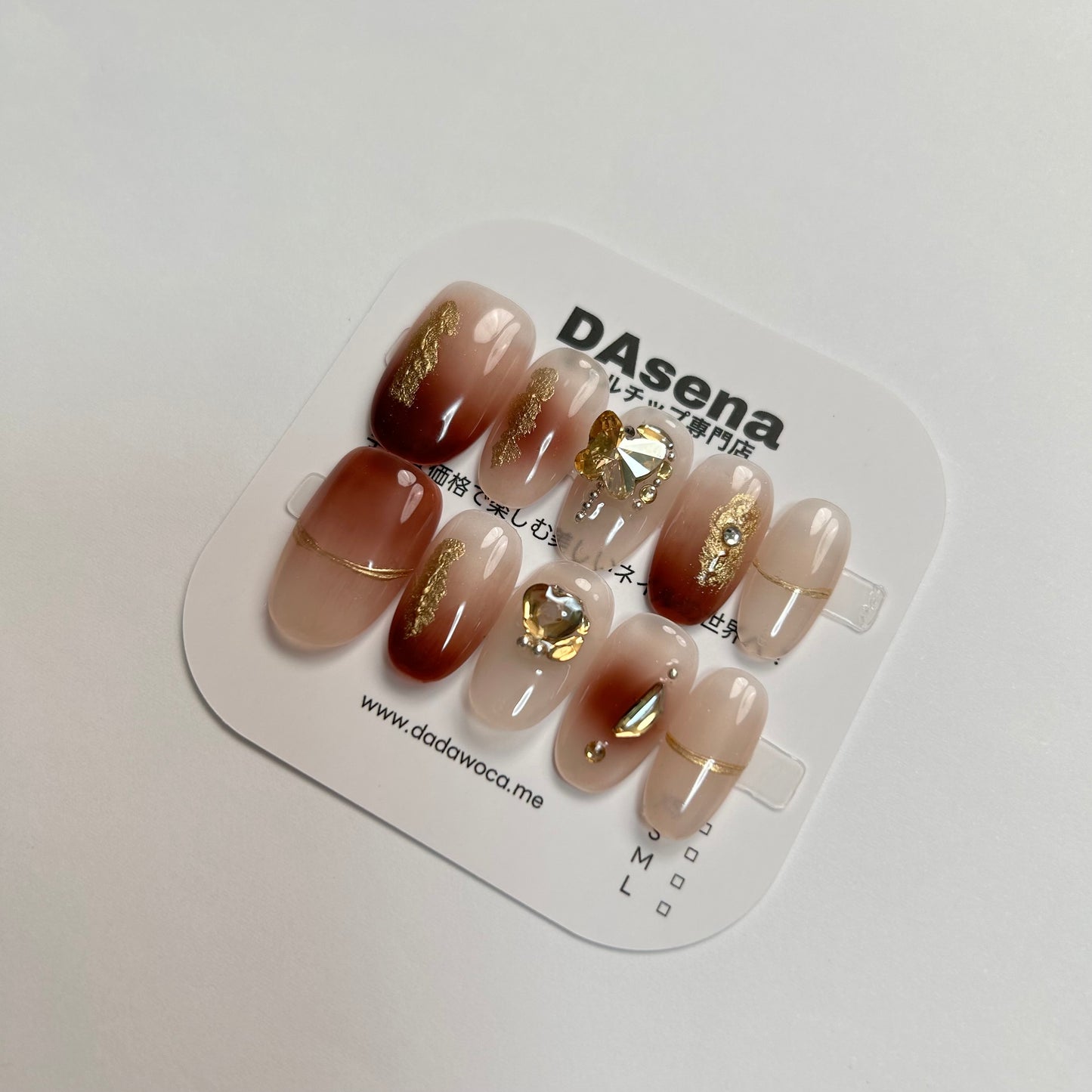 DAsena MAGIC PRESS NAIL TIPS DB-1263-A1209