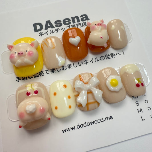 DAsena MAGIC PRESS NAIL TIPS DB-1528-0119